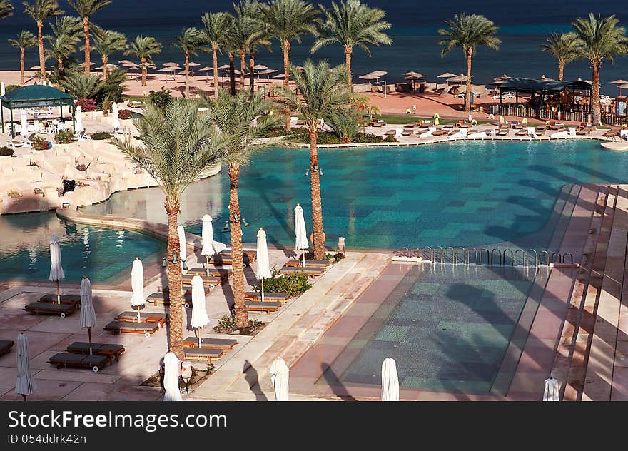 Resort near the Red Sea