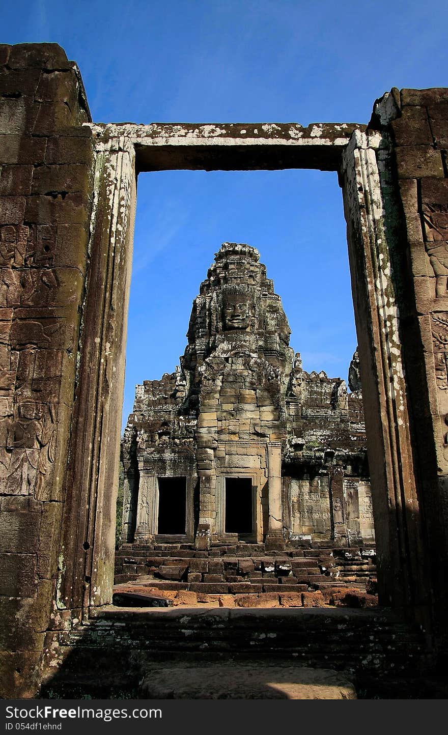 Bayon face, Angkor wat, Combodia