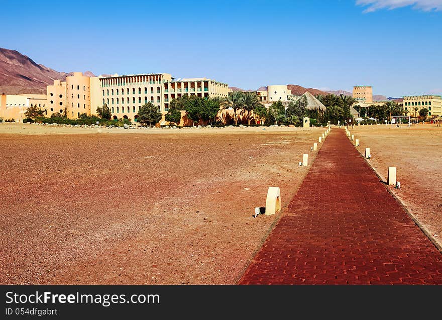 Resort near the Red Sea