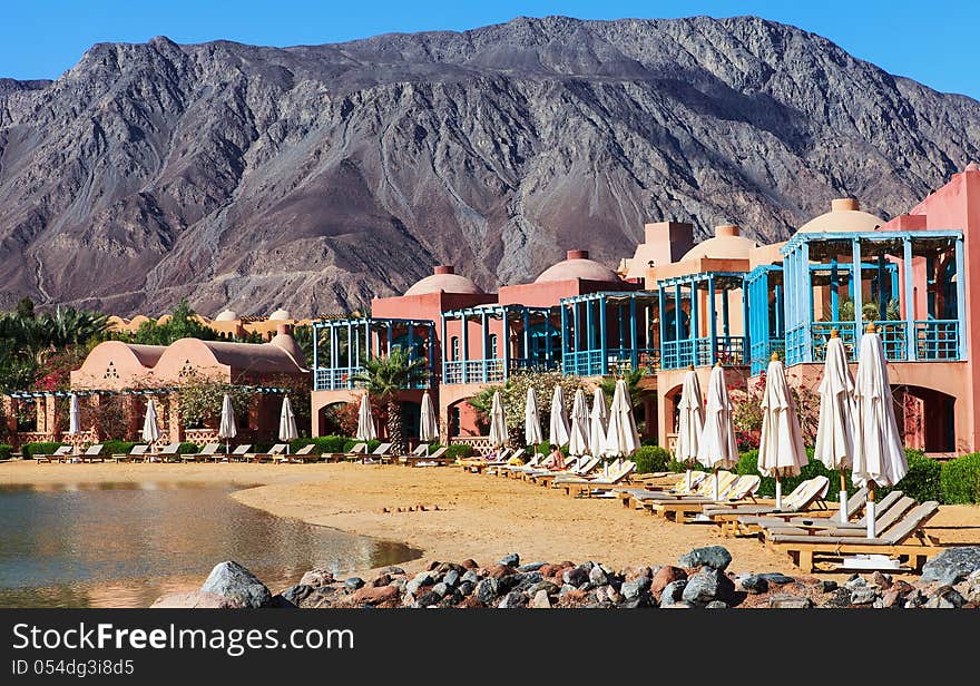 Resort near the Red Sea