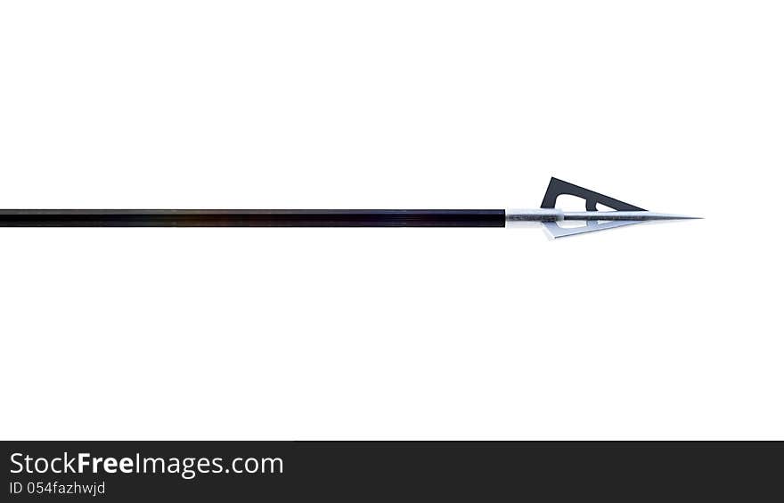 Arrow isolated on white background