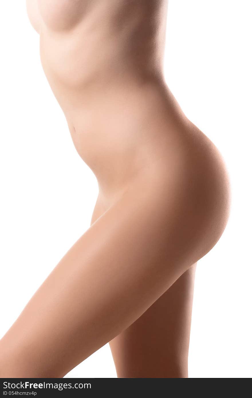 Nude female body