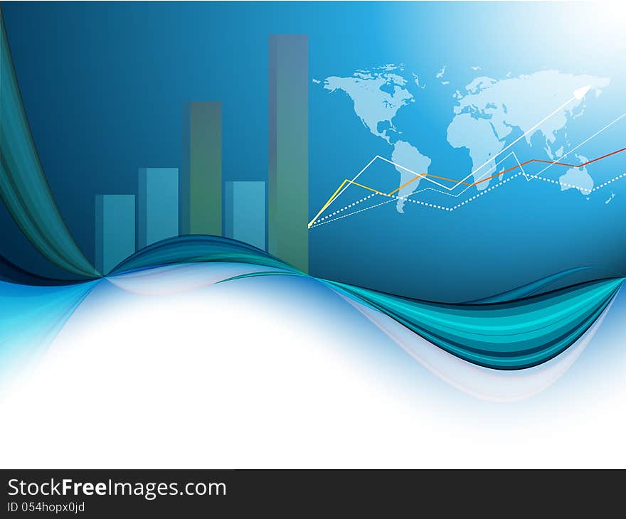 Abstract vector statistic backdrop with bar graphs. Eps10. Abstract vector statistic backdrop with bar graphs. Eps10