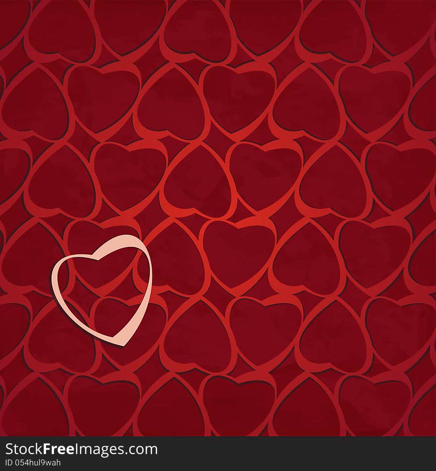 New modern background with hearts can use like holiday wallpaper. New modern background with hearts can use like holiday wallpaper