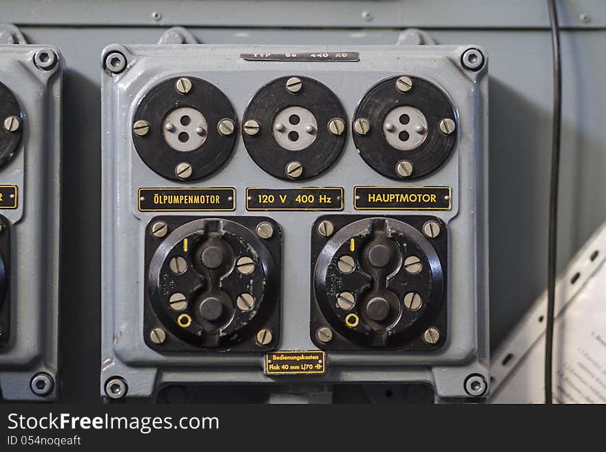 German pump control box