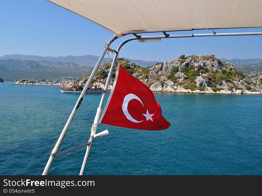 Coast Near Kekova, Turkey