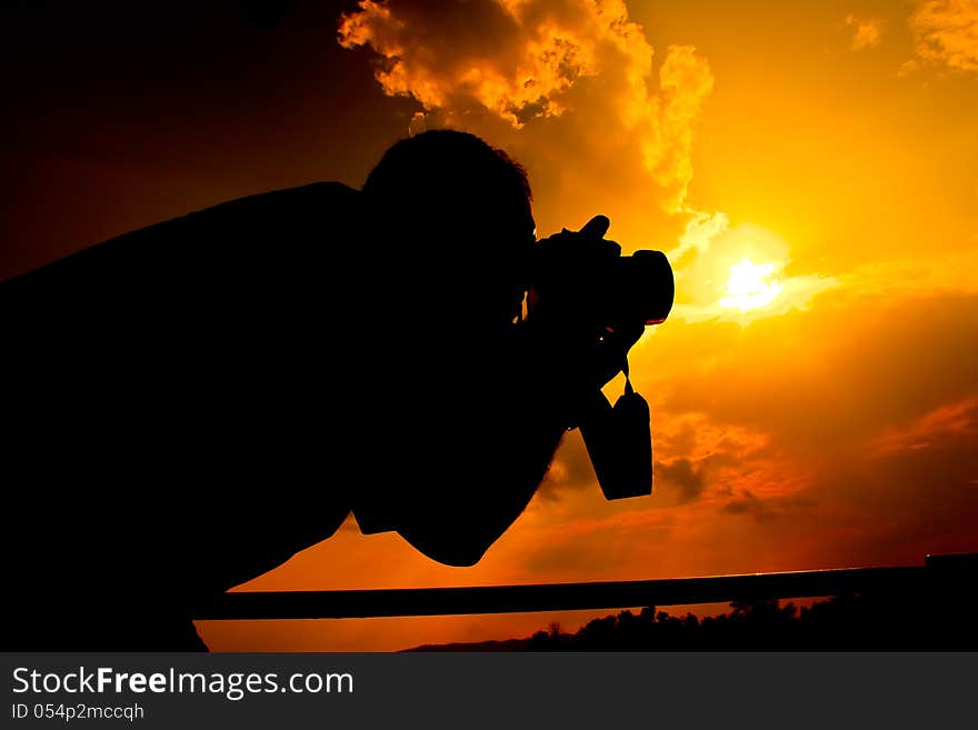 The Silhouette of a Photographers