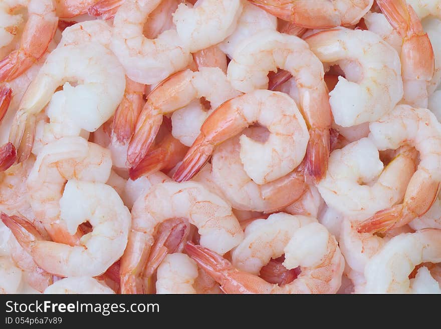 Close up of shrimp background