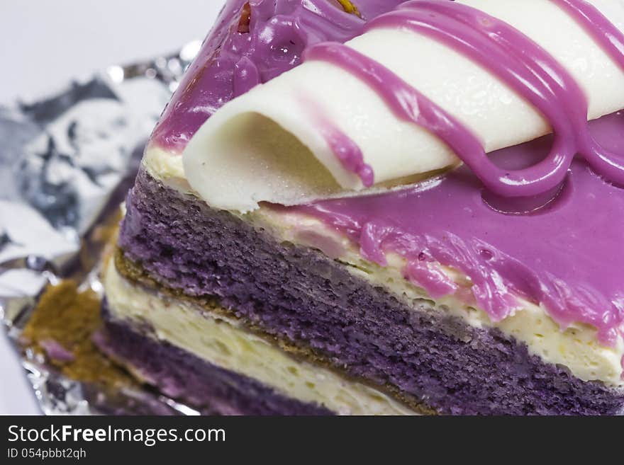 Taro cake