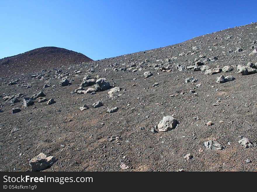 Haleakala Volcano Landscape