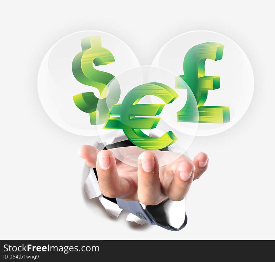 Money Icons For Business Finance