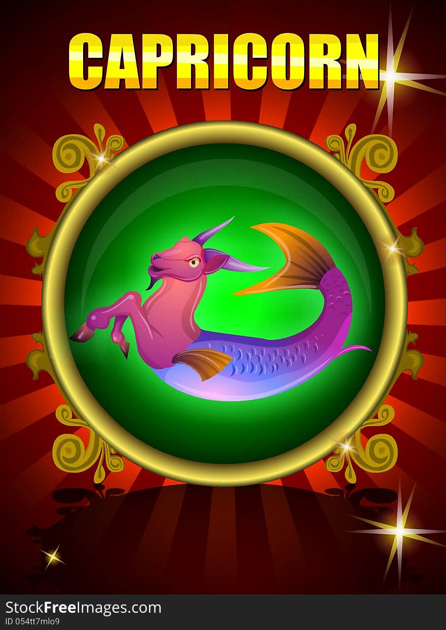 Capricorn - one of the zodiac signs between December 23 and January 20