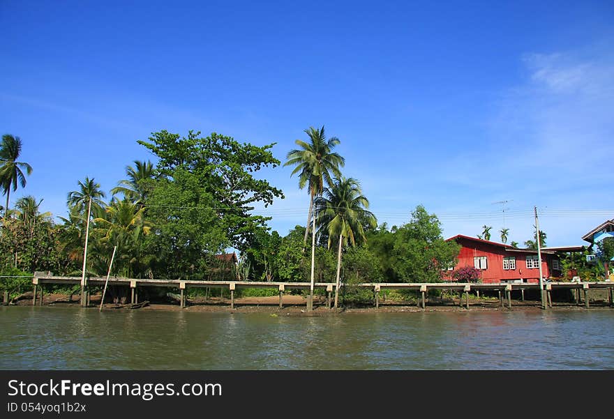 Waterfront House In Thai Style, Thailand