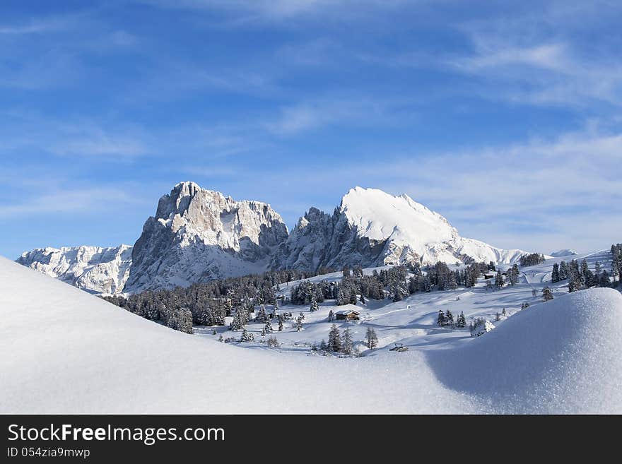 Snow panorama