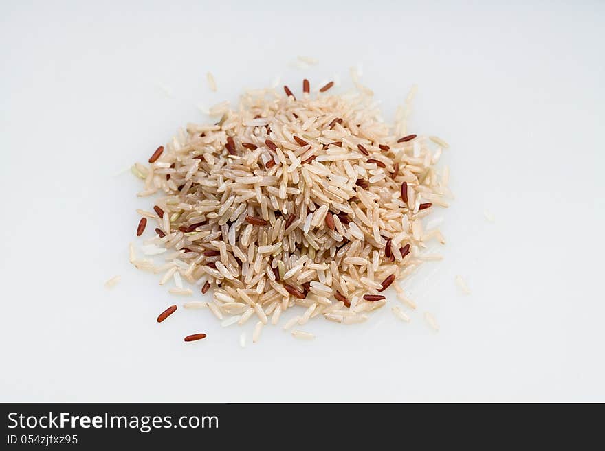 The Thai brown rice is a one kind of Thai's rice which not already mill yet.