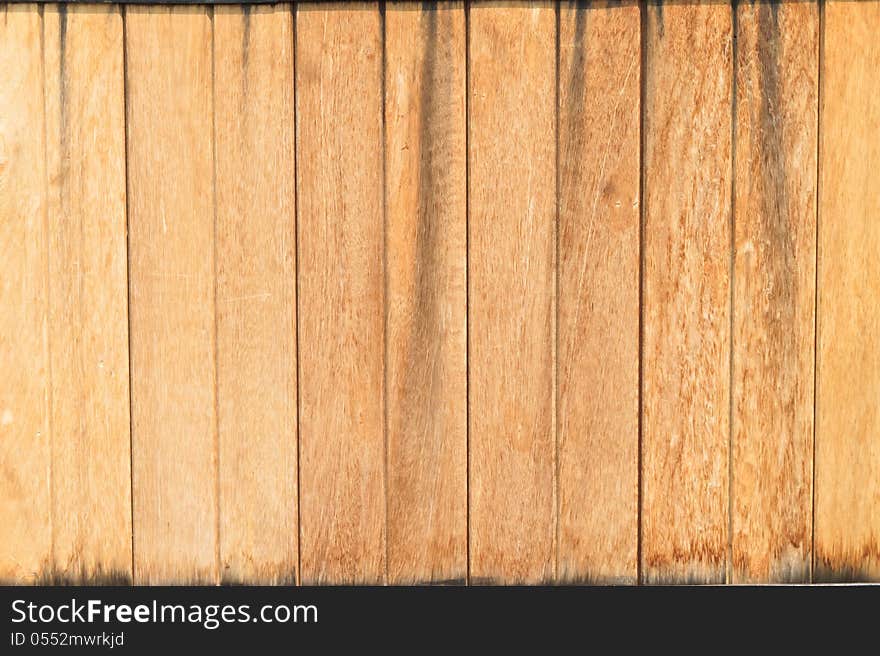 Brown wooden wall texture background