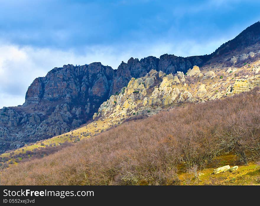 The Crimean Mountains