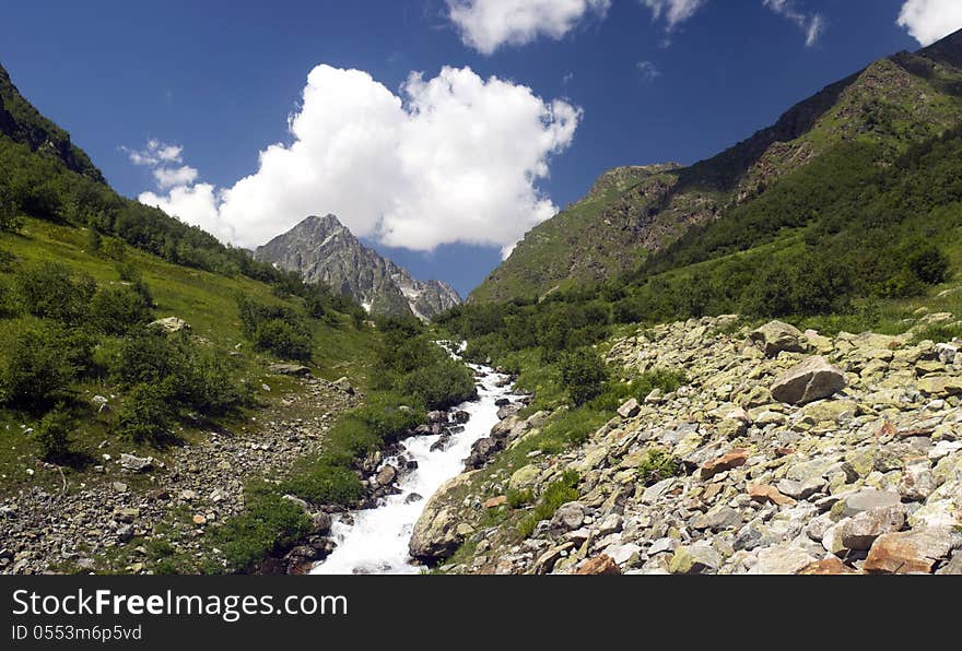 Mountain valley