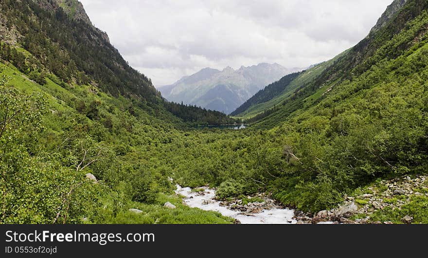 Mountain valley