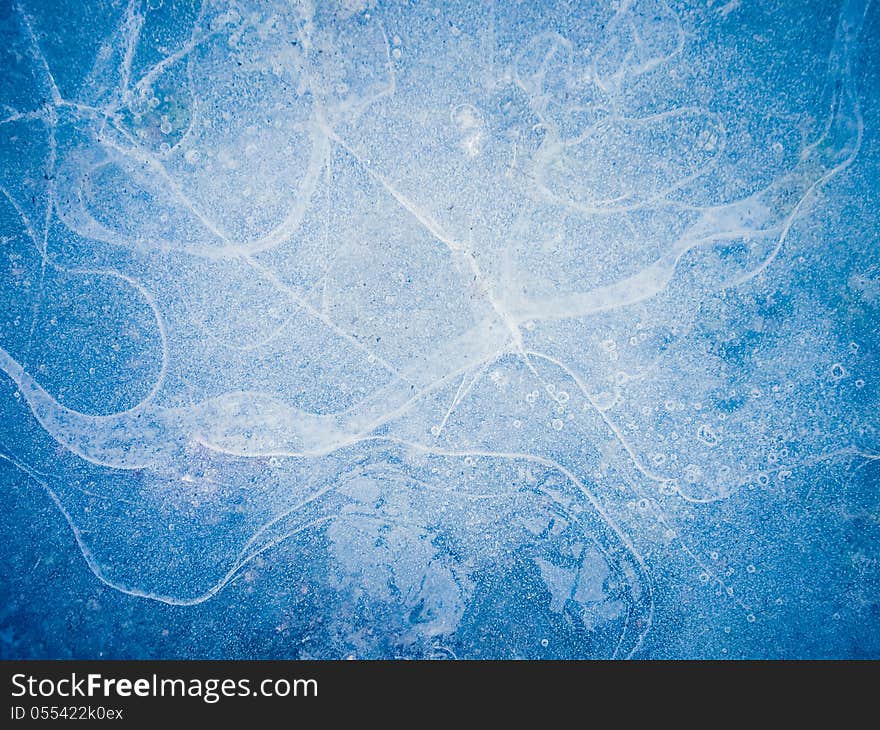 Blue Ice Abstract Natural Background. Blue Ice Abstract Natural Background