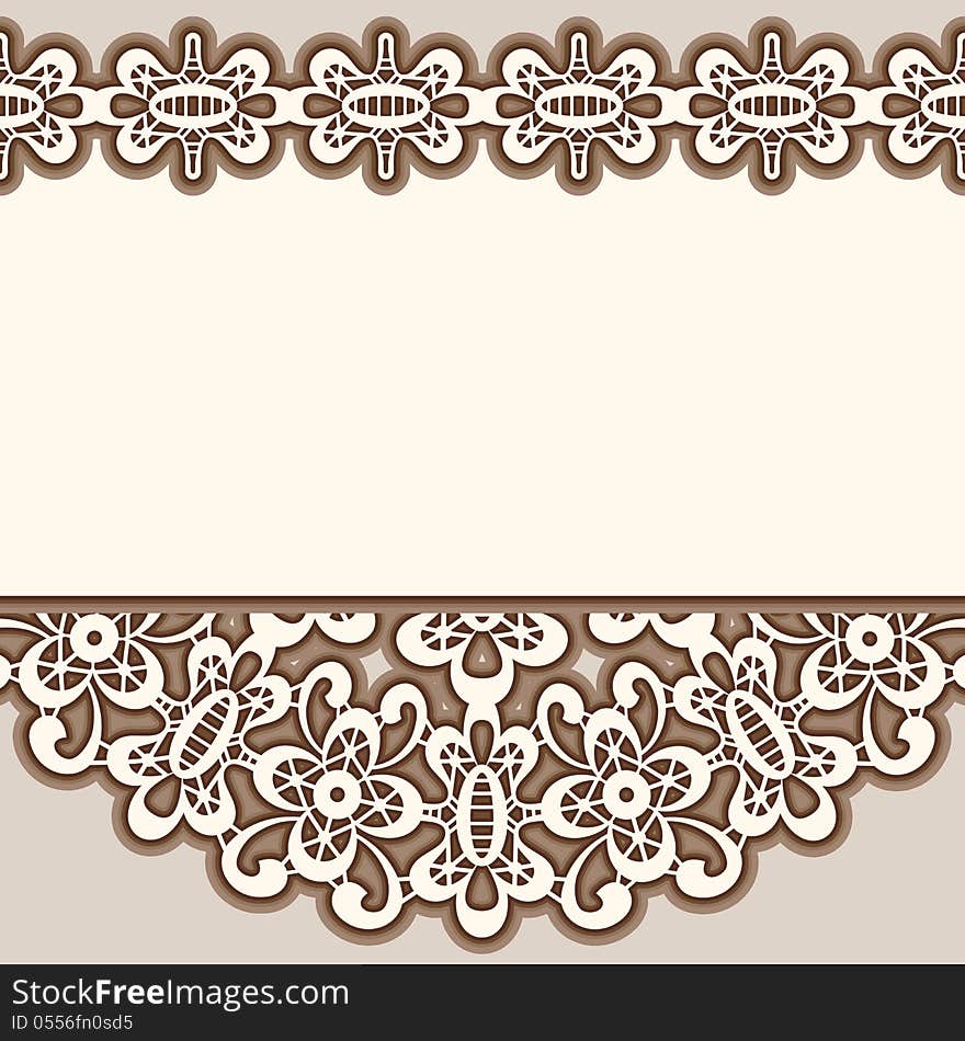 Vintage lace background, decorative template for design. Vintage lace background, decorative template for design