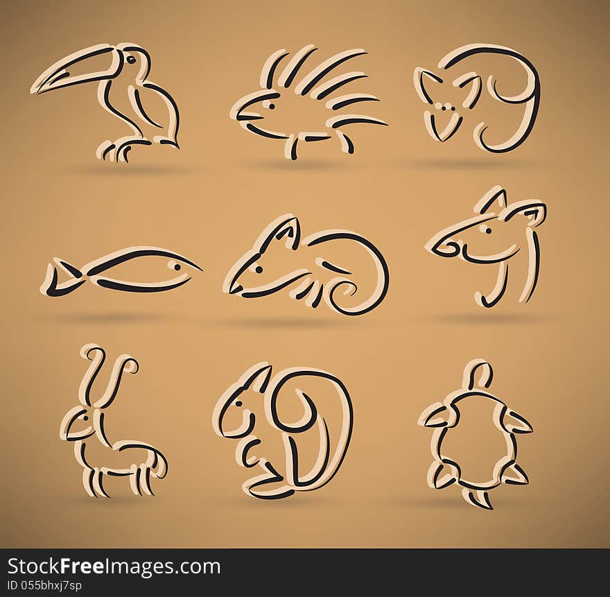 Animals Icon Set