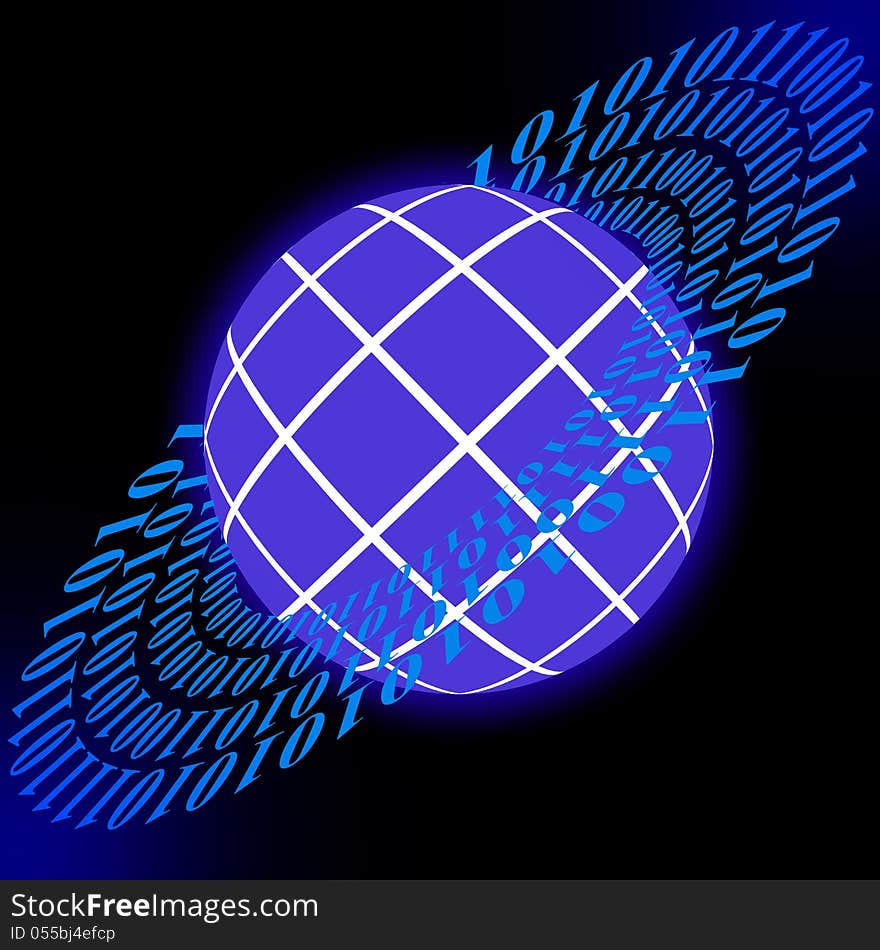 Earth Model and Binary code