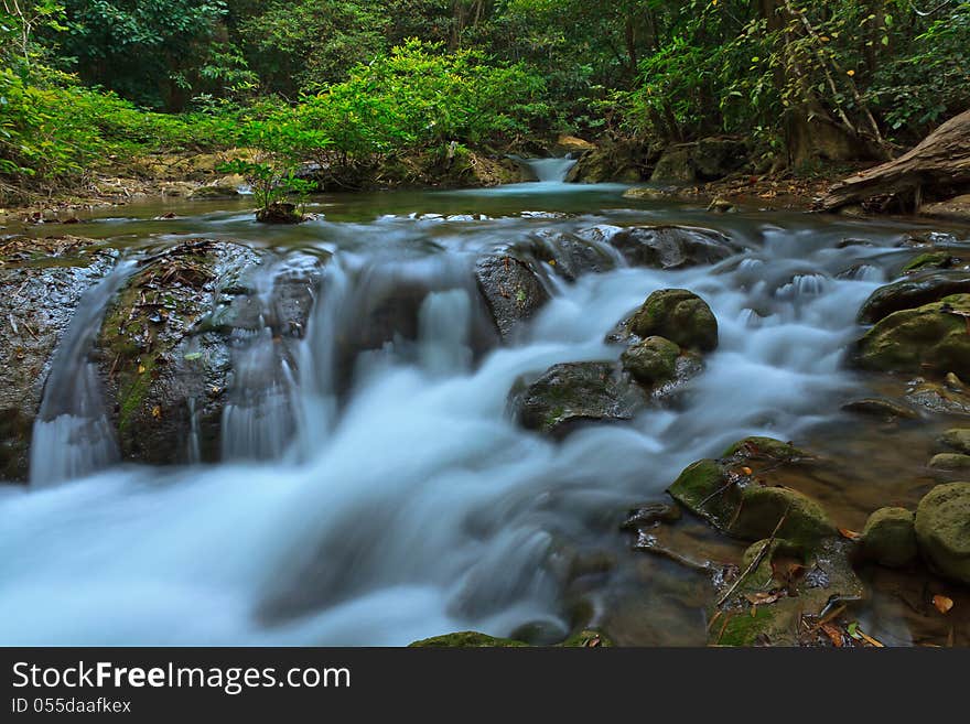 Beautiful Small Waterfall