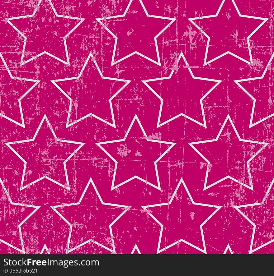 Grunge Stars Seamless