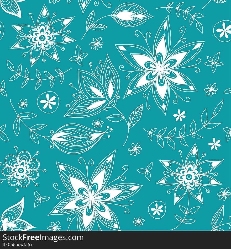 Floral Seamless Pattern_1