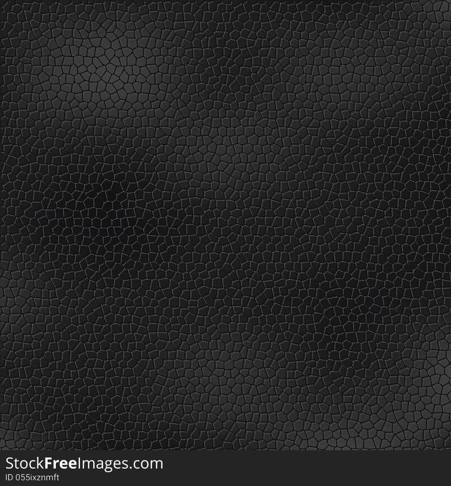 Vector black leather pattern background. Vector black leather pattern background