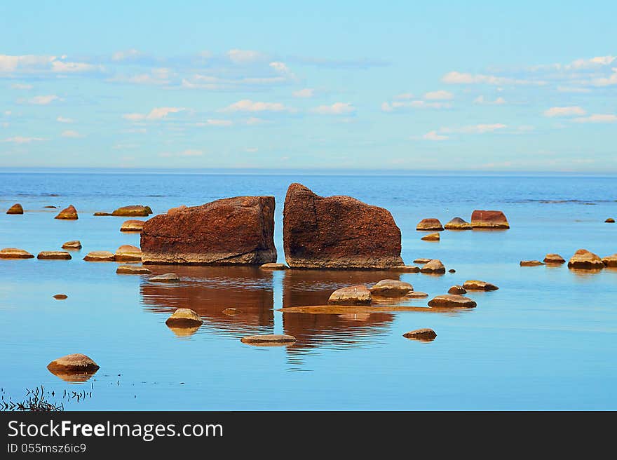 Large stones