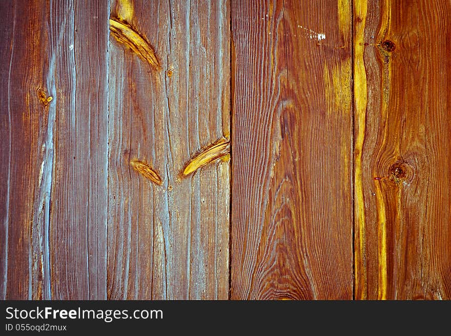 The brown wood texture