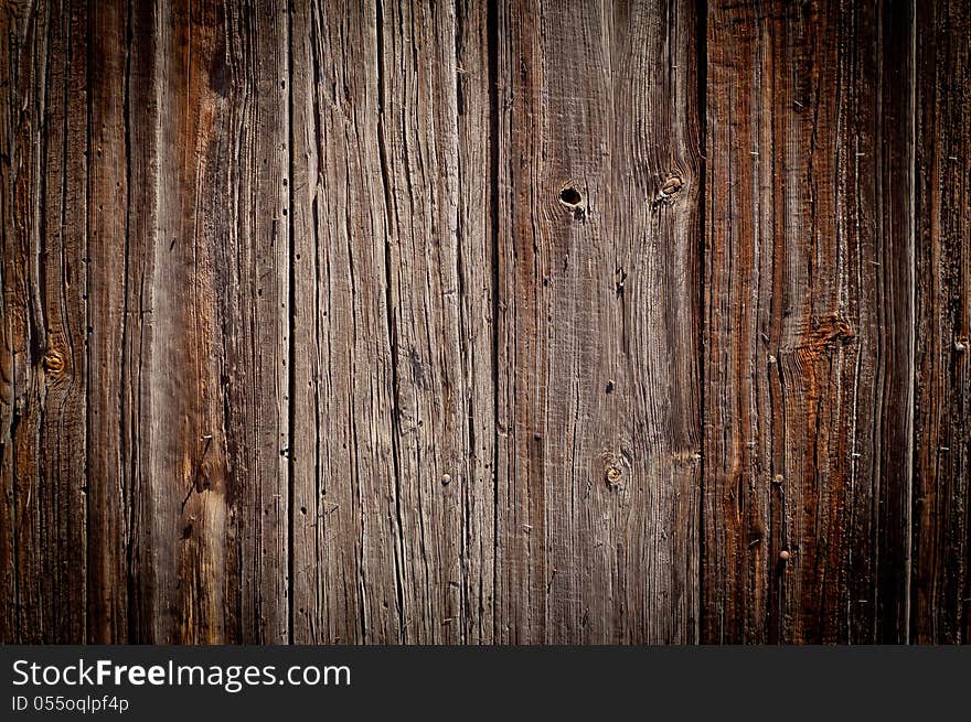 The brown wood texture. Background.