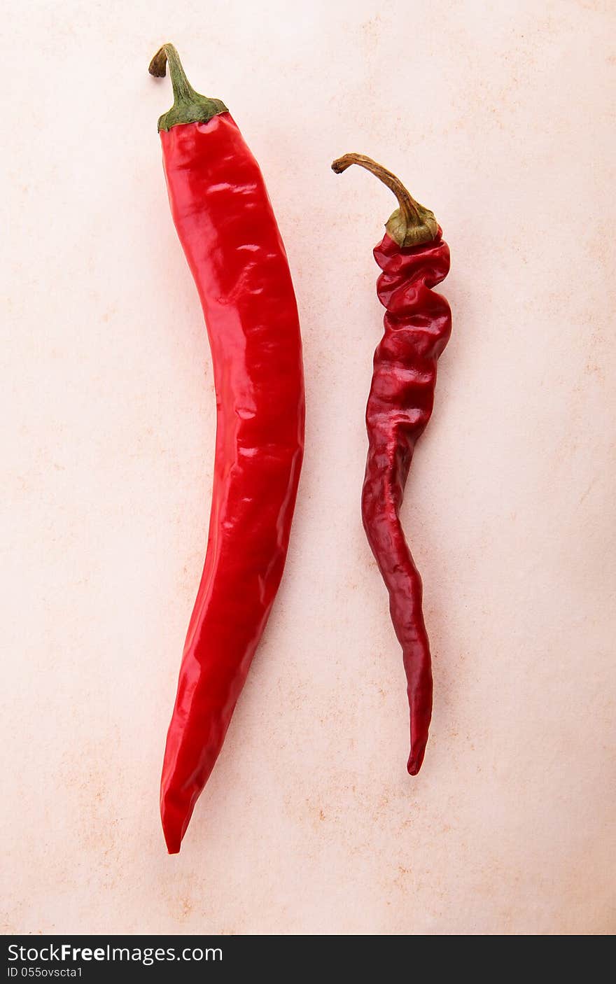 Dry Chili And Fresh Chili