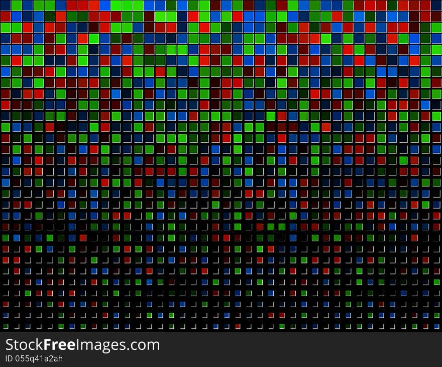 Color Cell Pattern