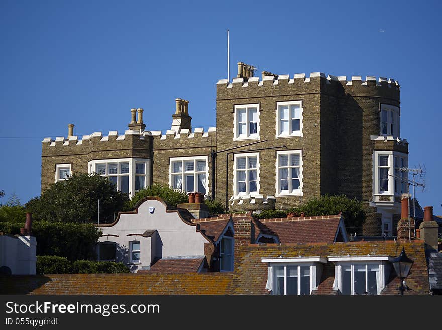 View of Bleak House in Broadstairs, Kent. View of Bleak House in Broadstairs, Kent