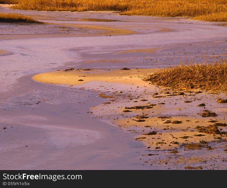 Sunrise on a Cape Cod Marsh