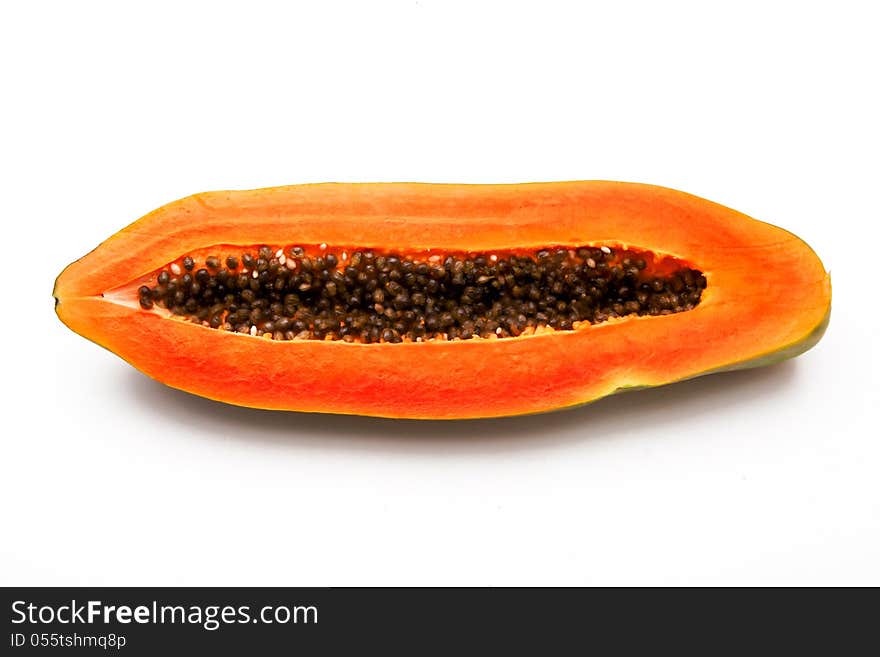 Papaya fruit.