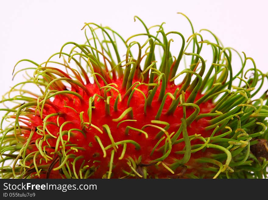 Rambutan, Asia fruit, Thailand sweet fruit.