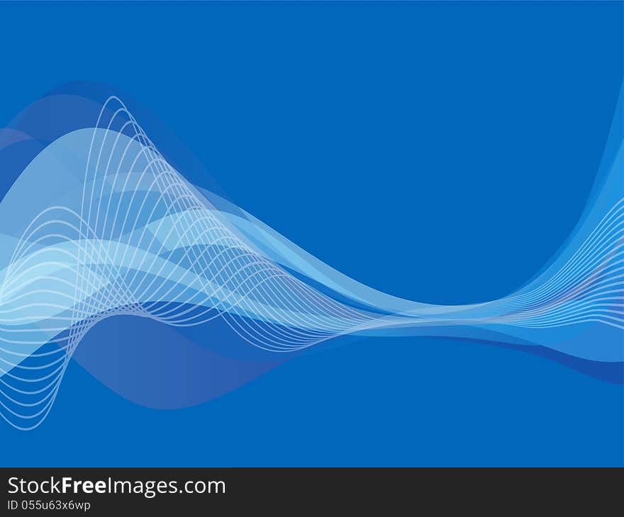 Abstract Blue Background