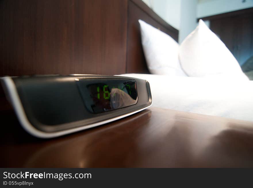 Alarm Clock In Bedroom