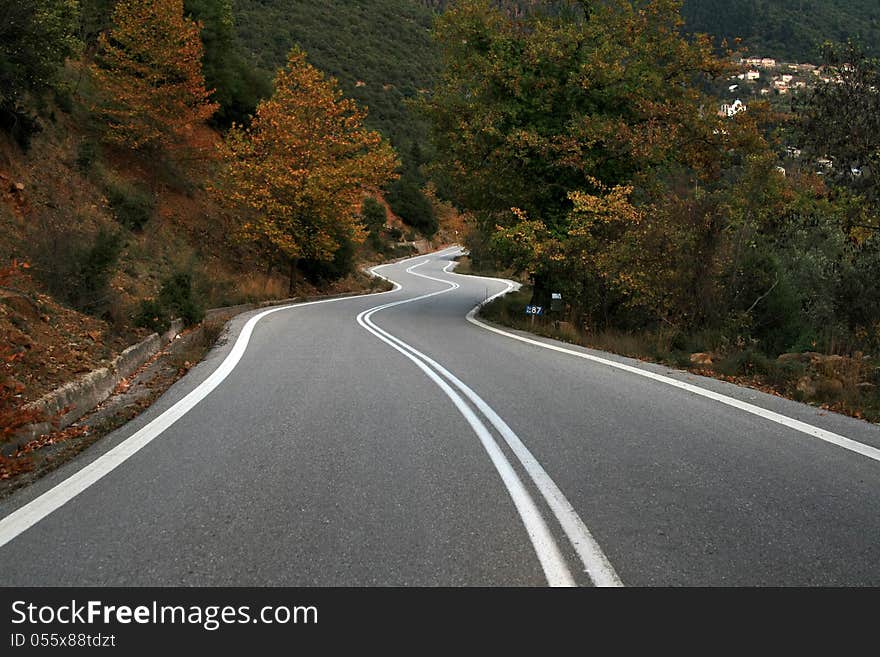 Road to autumn