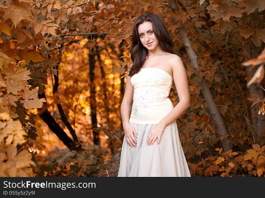 Portrait of young girl