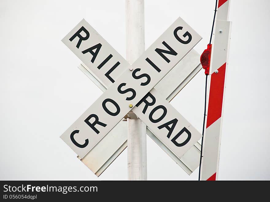 Rail Road Crossing Sign