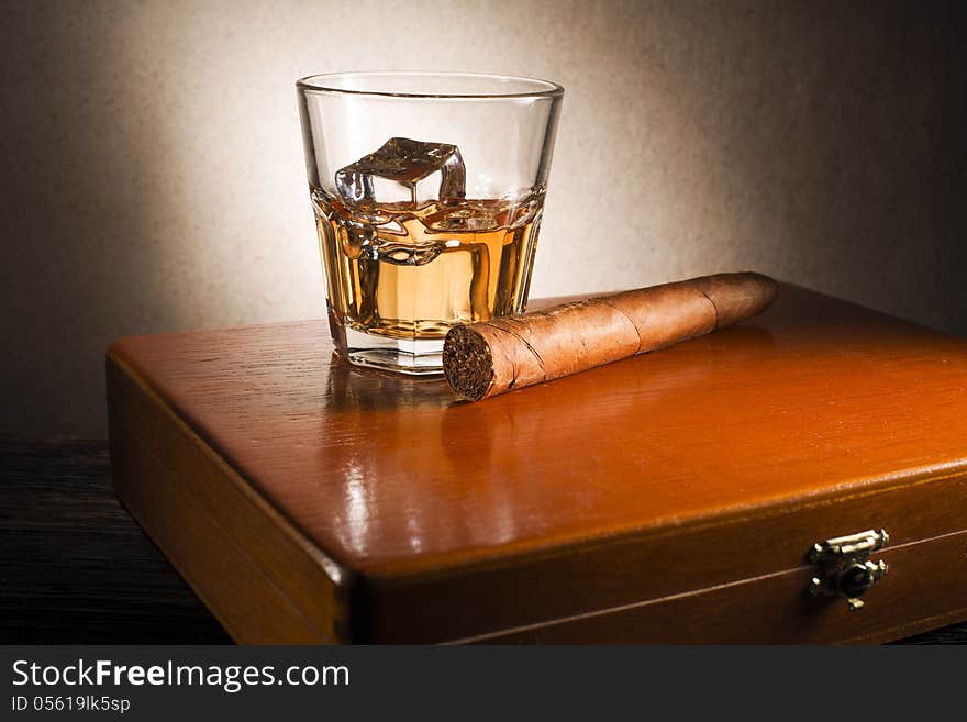 Whiskey And Cigar