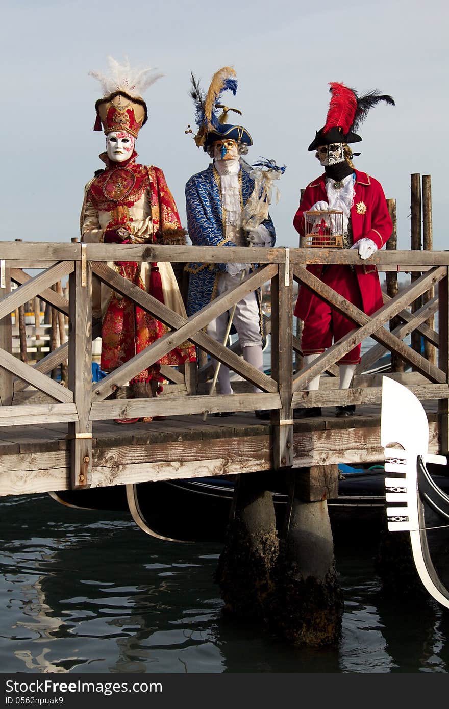 Carnival mask in Venice, Italy. Carnival mask in Venice, Italy