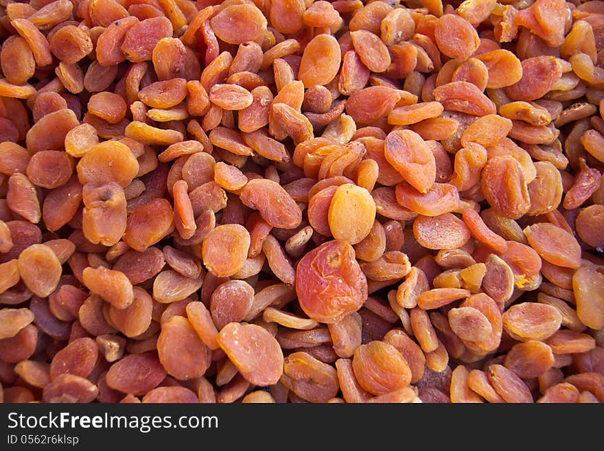 Dried apricots