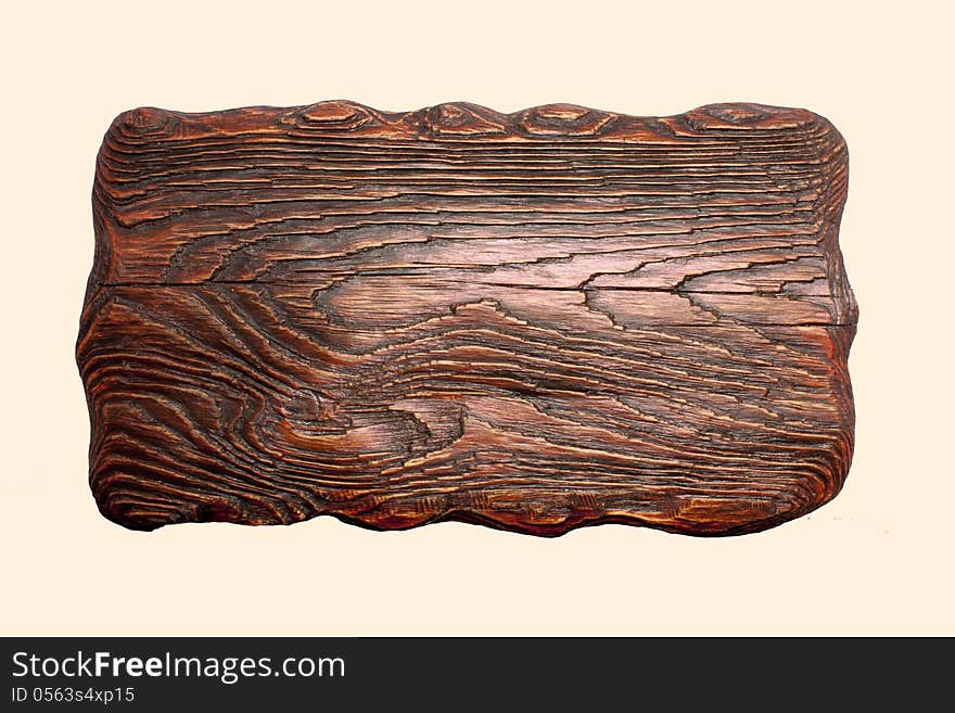 Wood texture frame brown background