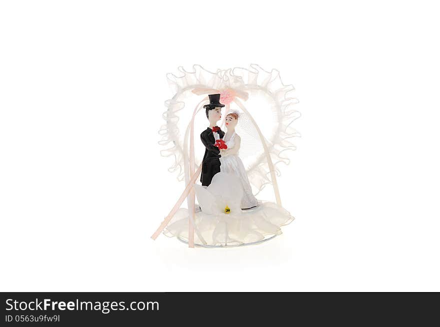 Wedding cake figurine